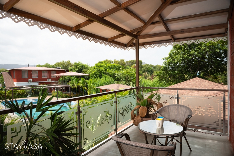 Premium Mountain View Room with Private Balcony
